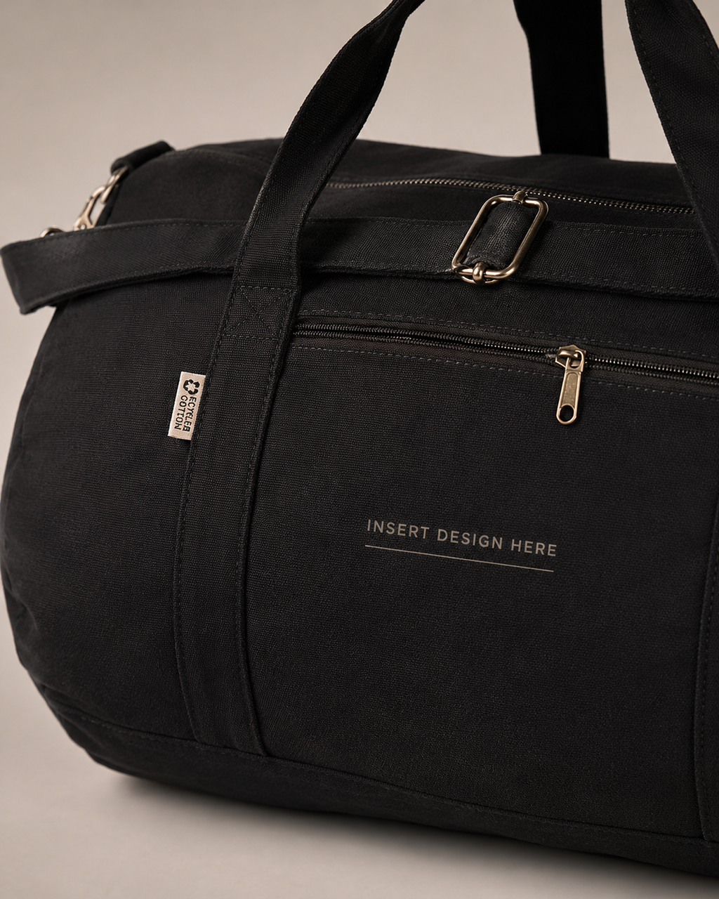 Recycled Cotton Duffle Bags