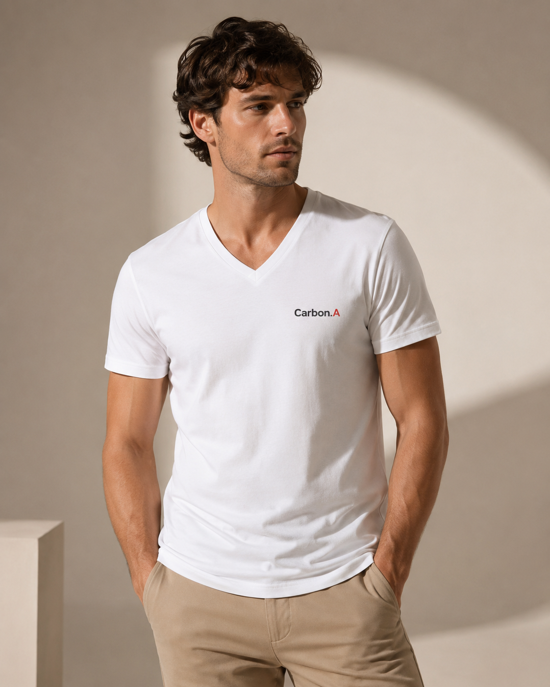 V-neck T-shirt